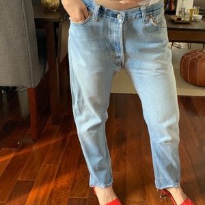 Redone Levi’s jeans